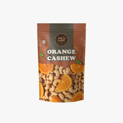 Orange Cashew – Zesty Citrus-Infused Cashews | Nutty Delights