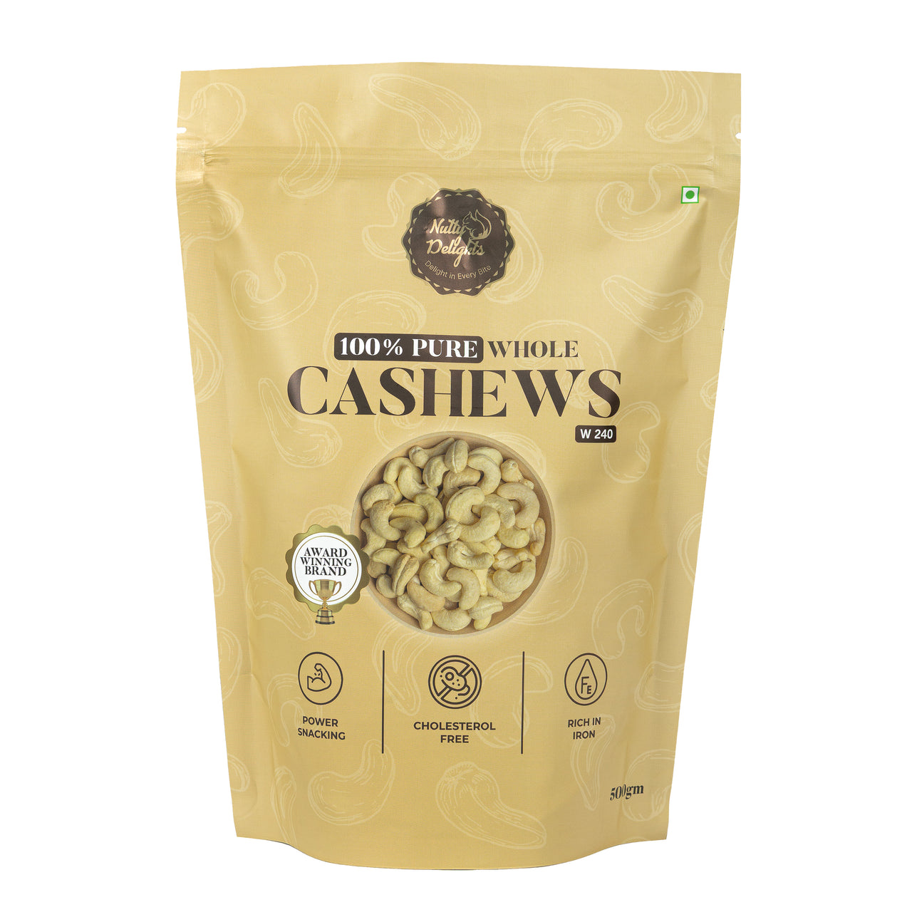 Whole Cashew (w240) - 500GM