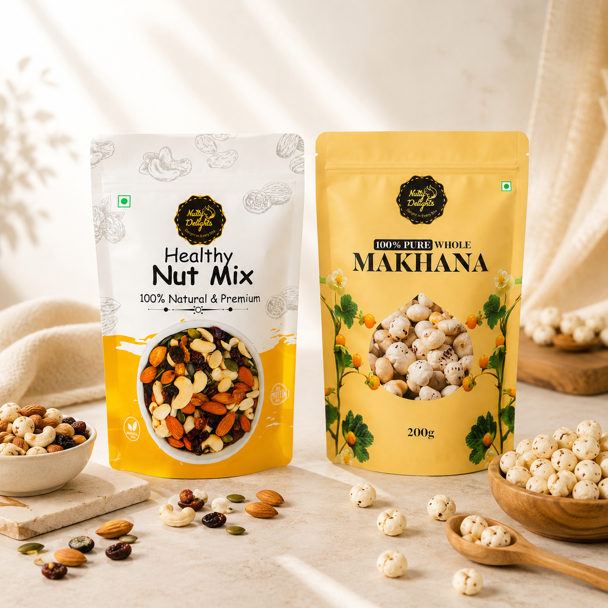 Nutty Delights Healthy Crunch