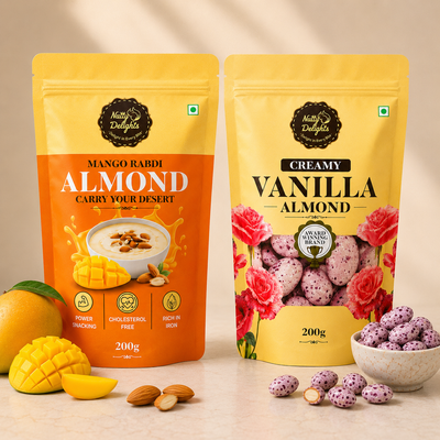 Nutty Delights Dessert Almond Duo