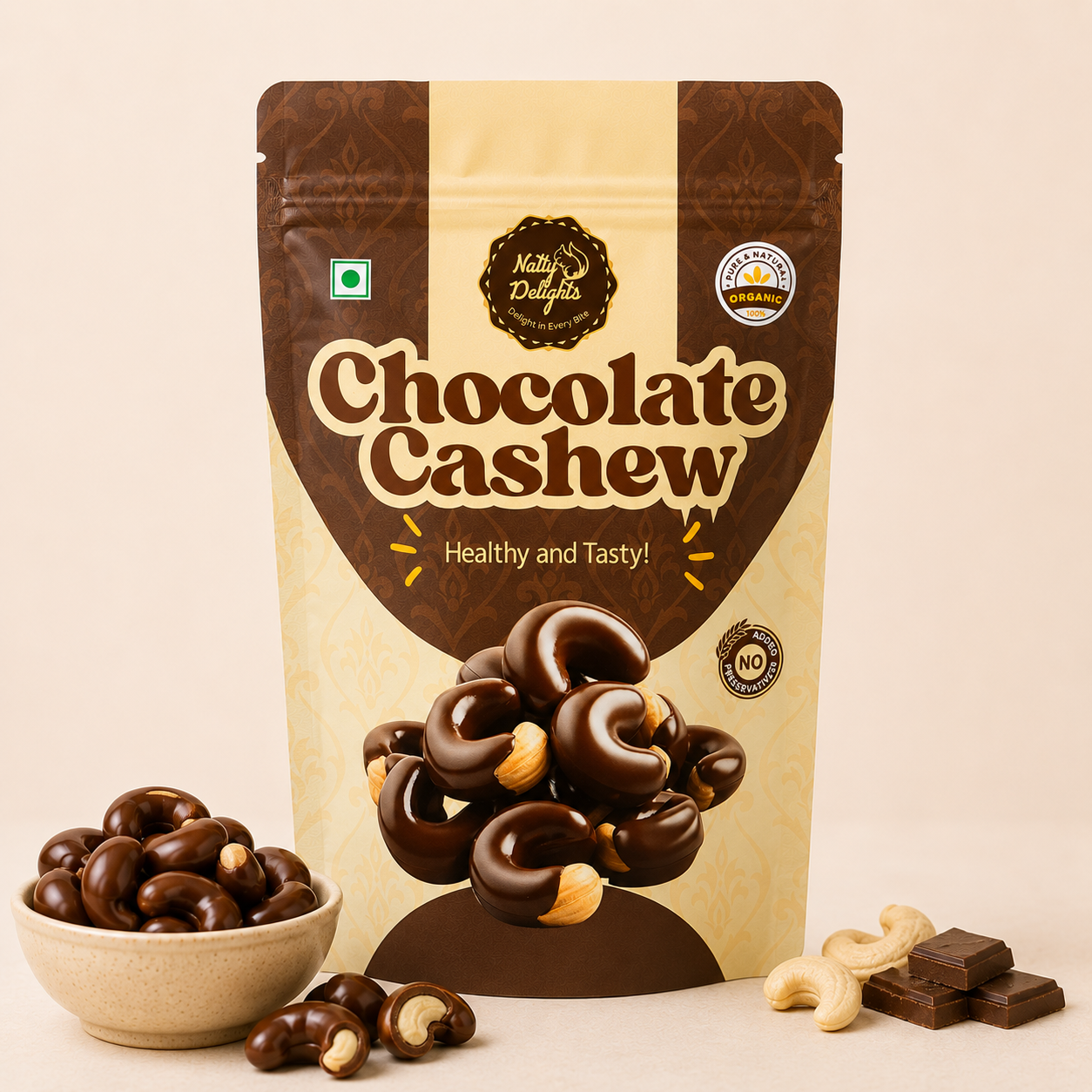 Nutty Delights Choco Desserts