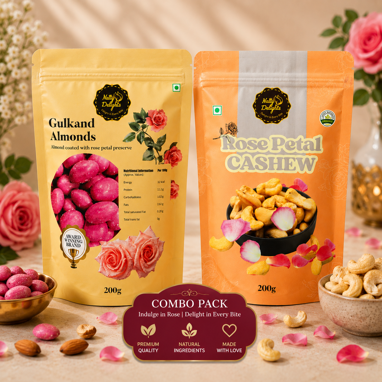 Nutty Delights Royal Indian Flavours Combo