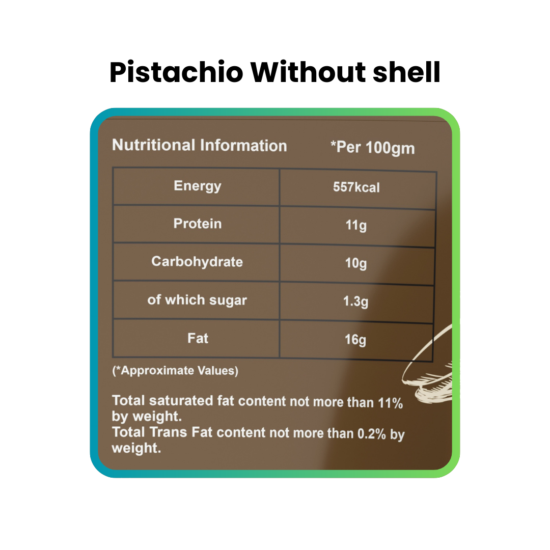 Pistachio Without Shell