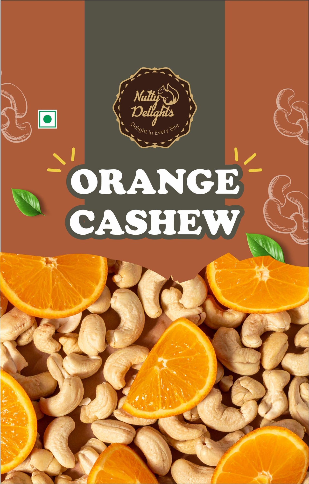 Orange Cashew – Zesty Citrus-Infused Cashews | Nutty Delights